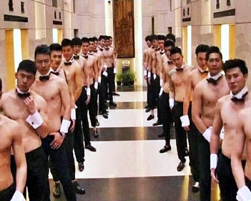 白馬會所遭當局依法處理。網上圖片