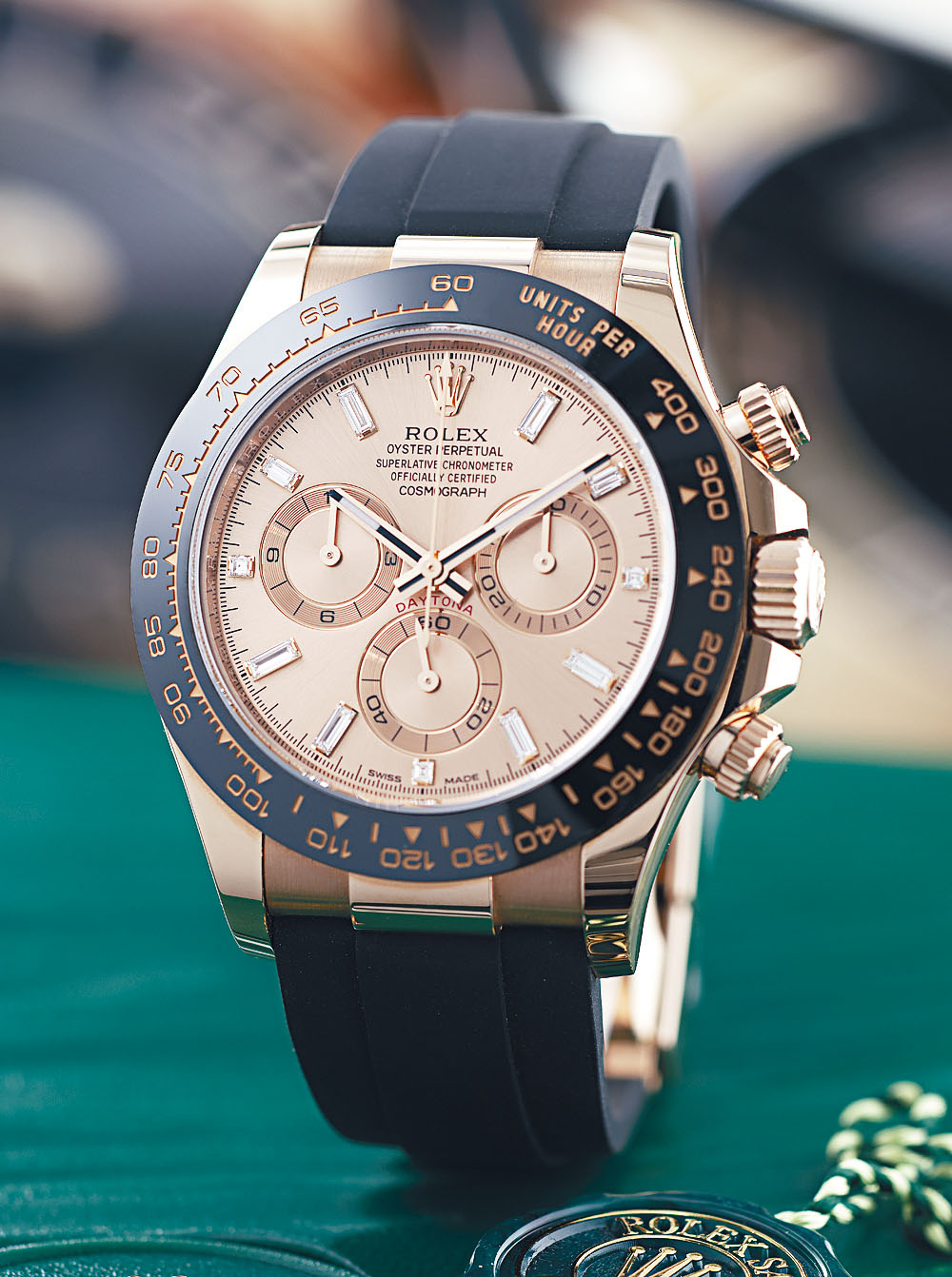 劳力士「Cosmograph Daytona」型号116515LN。