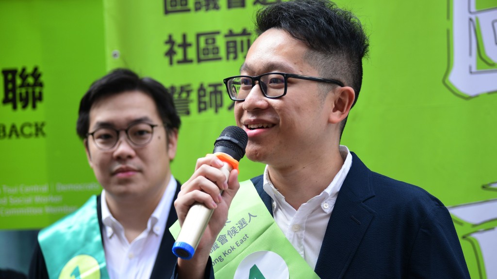 被告林兆彬(右)。資料圖片