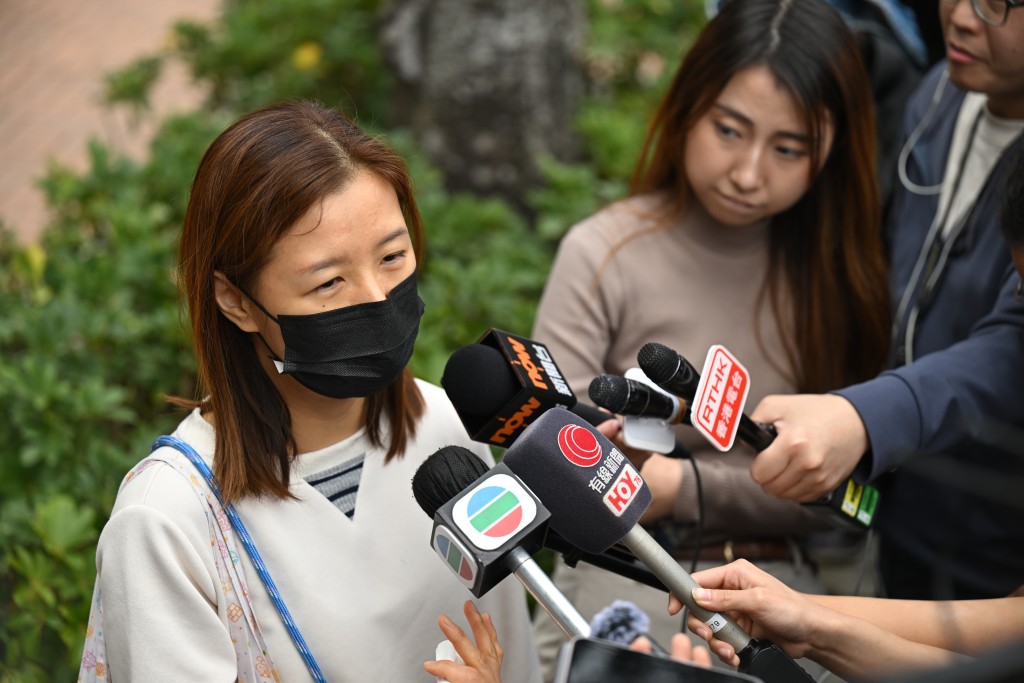 宏福苑居民張小姐點名行特首「林鄭」須為大火負最大責任。