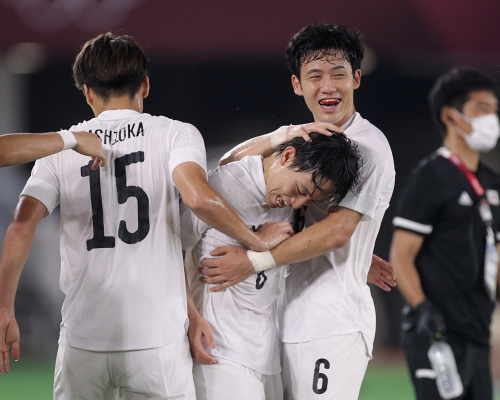 日本4:0大勝法國。Reuters