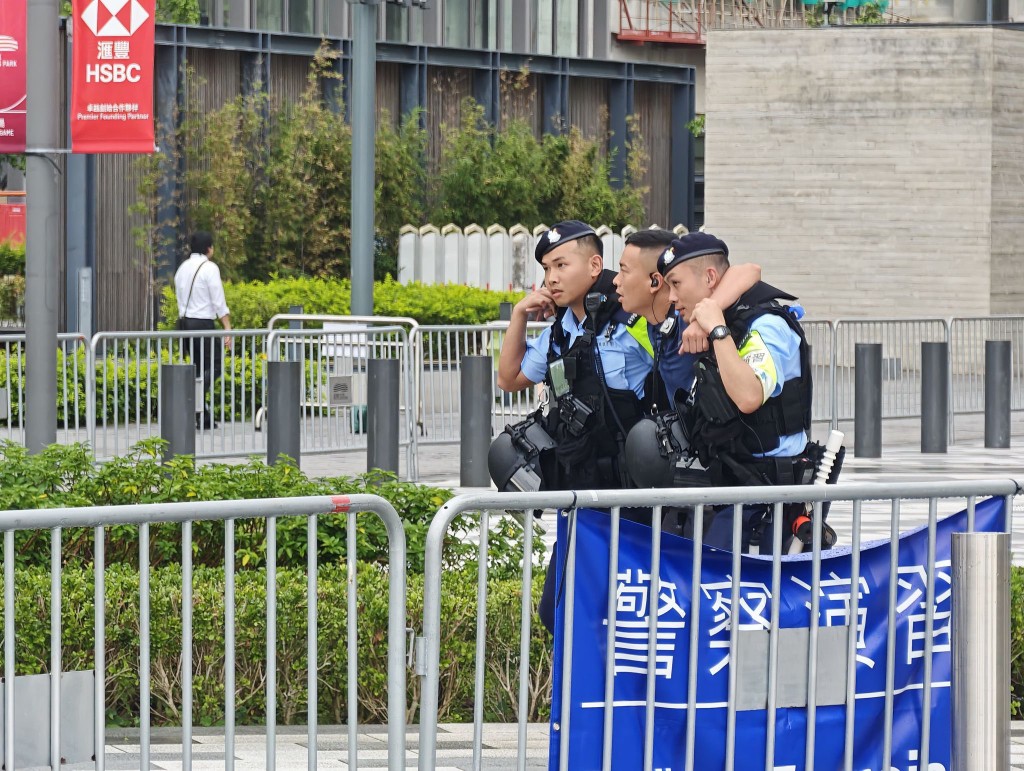 警方於啟德演練。香港警察FB 警方於啟德演練。香港警察FB