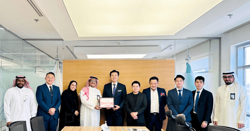 《BridgeME沙特阿拉伯—香港智慧城市商贸代表团》与沙特阿拉伯投资部的商业会议。香港大使会