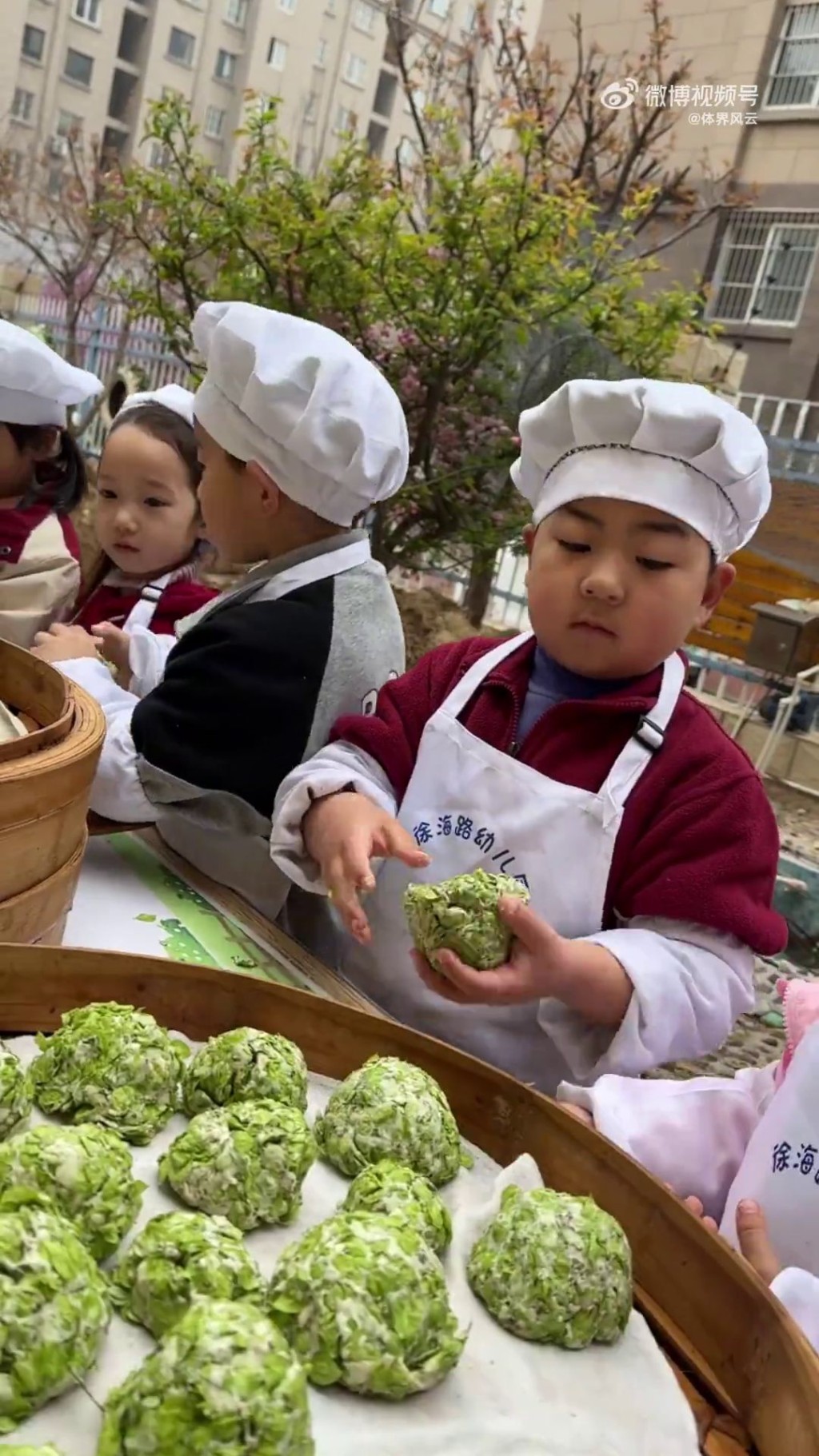 一年四季，徐海路幼儿园都有不同的生活课程。