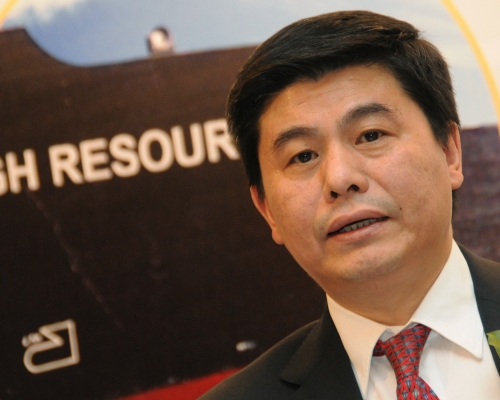 榮豐聯合控股有限公司主席殷劍波。 資料圖片