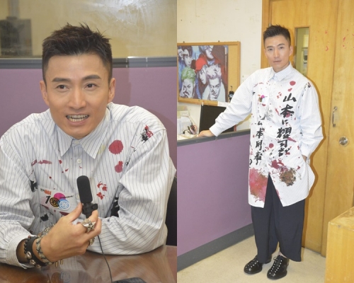 陳山聰將為人父開心不已。