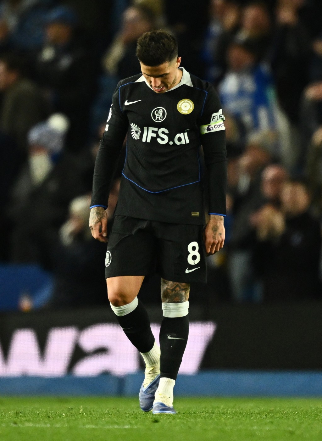 白禮頓在周二英超主場3:0輕取車路士。路透社