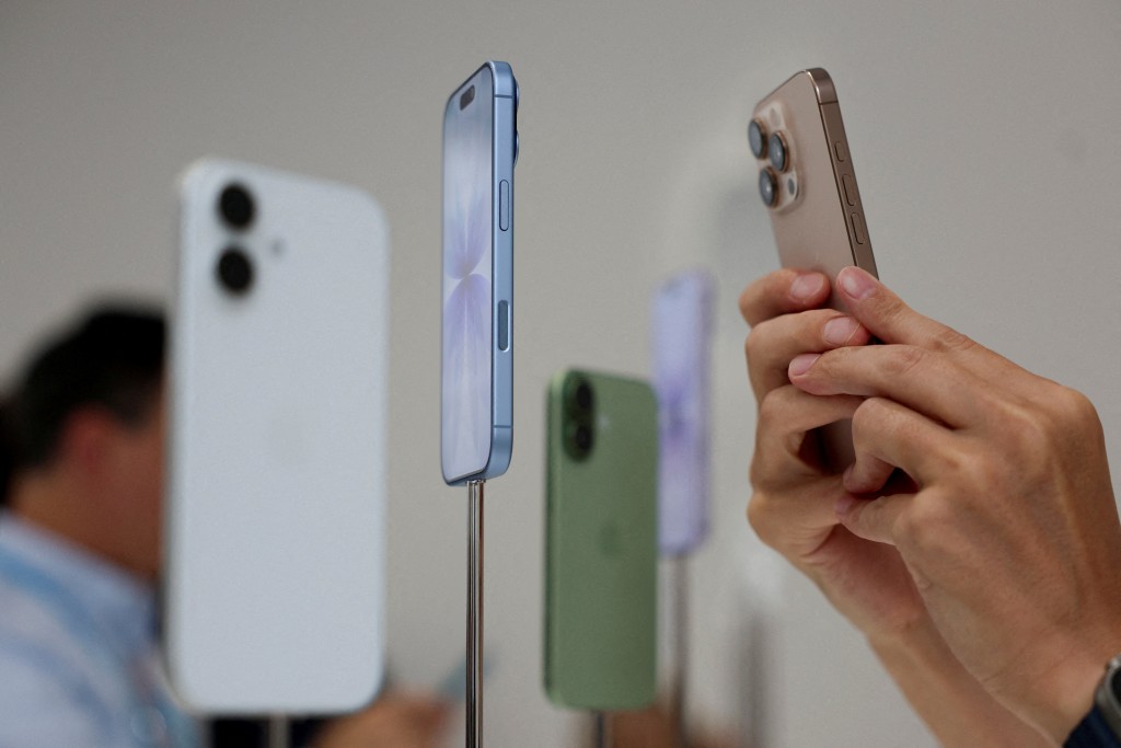 蘋果iPhone在倫敦常成為賊人偷竊目標。路透社