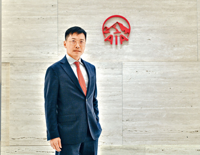 李源祥2020年獲委任友邦保險CEO，時年54歲，接替黃經輝 