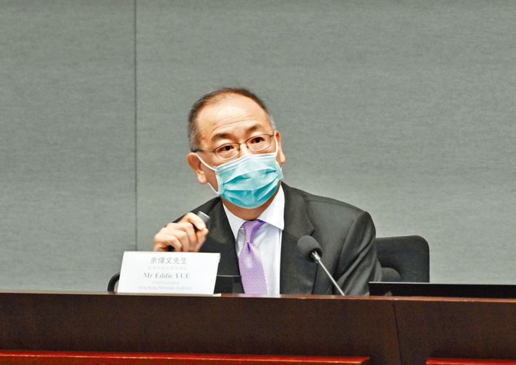 余偉文表示，今年投資環境困難，外匯基金可謂「無險可避」。
