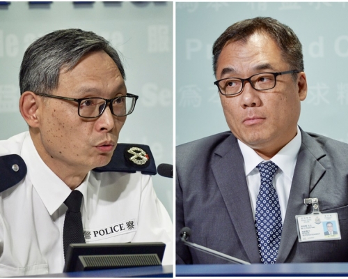 卓孝業(左)、李桂華(右)。資料圖片