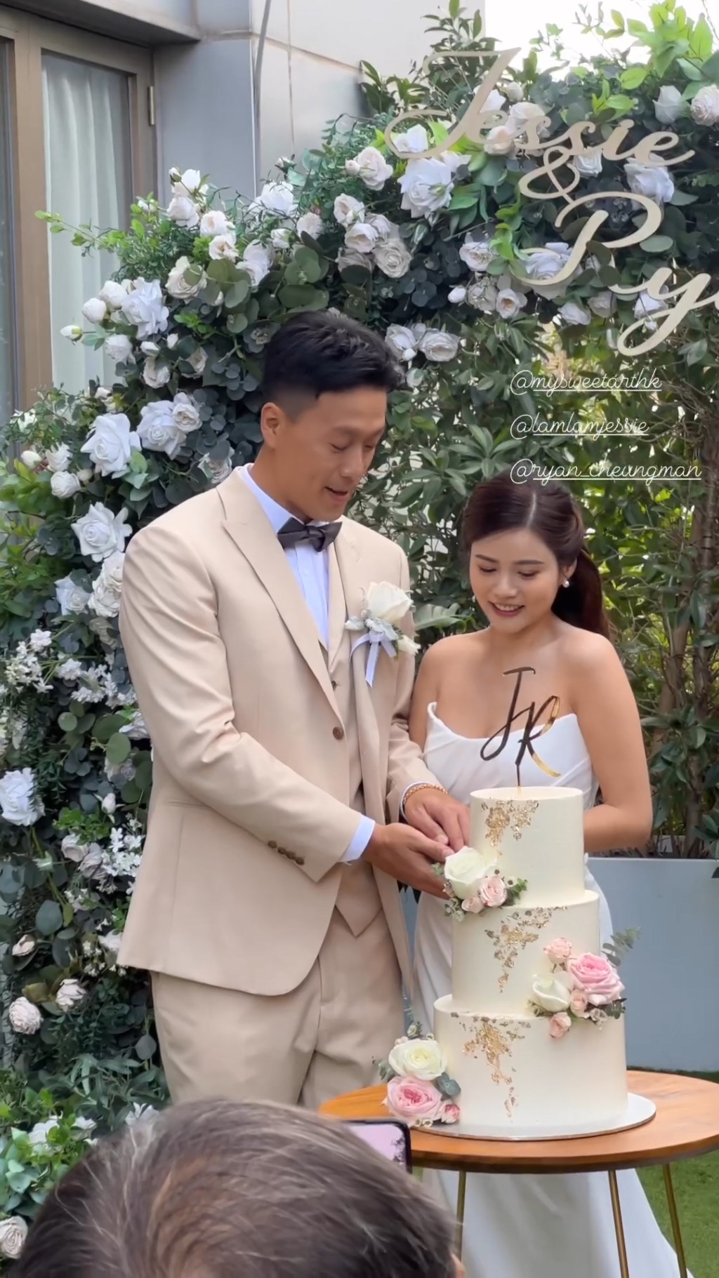 去年12月27日，方泳琳与前甲一篮球员男友陈张敏结婚！