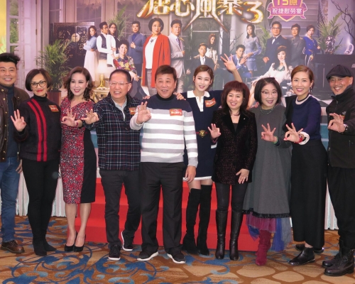 全靠無線收視新計法，
《溏心風暴3》成功有30點收視。