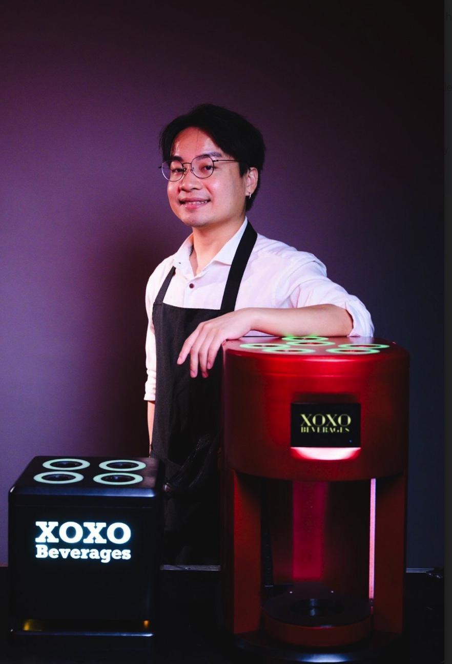 XOXO Beverages創辦人Ricky Chan高度評價學生表現