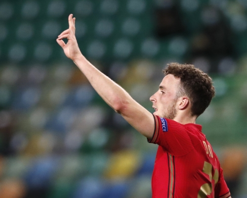 迪亞高祖達梅開二度。AP