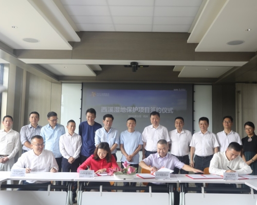 馬雲捐贈1億人民幣保護西溪濕地。網圖