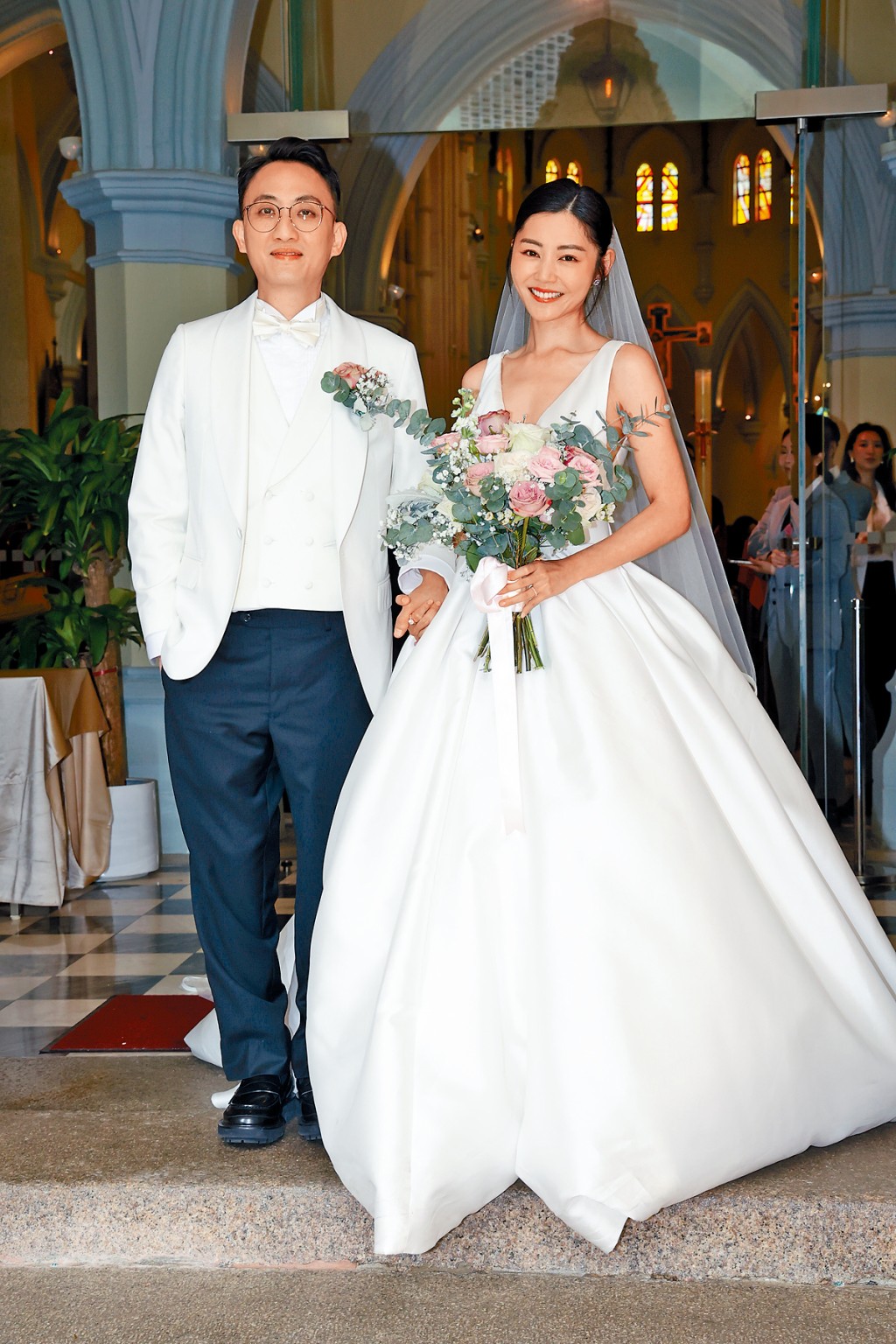 Michelle幸福嫁醫美醫生周祉安，但表示暫未打算生BB。