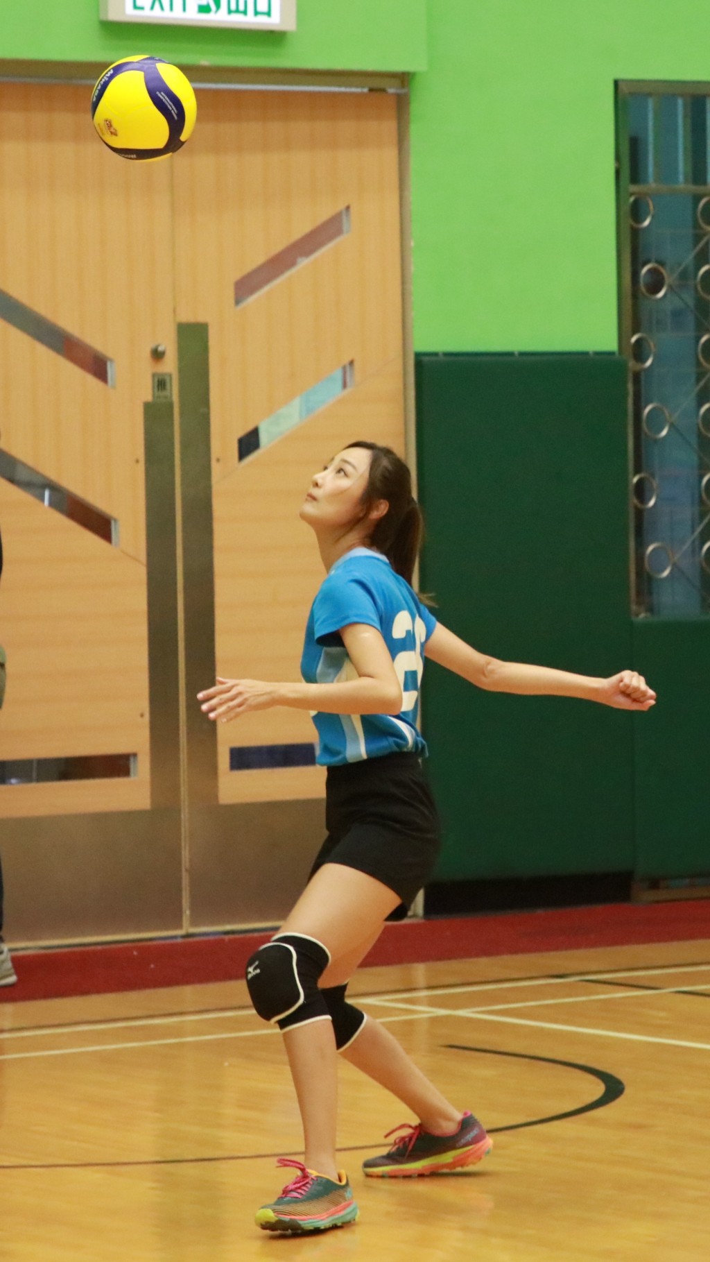 「长腿女神」朱智贤。