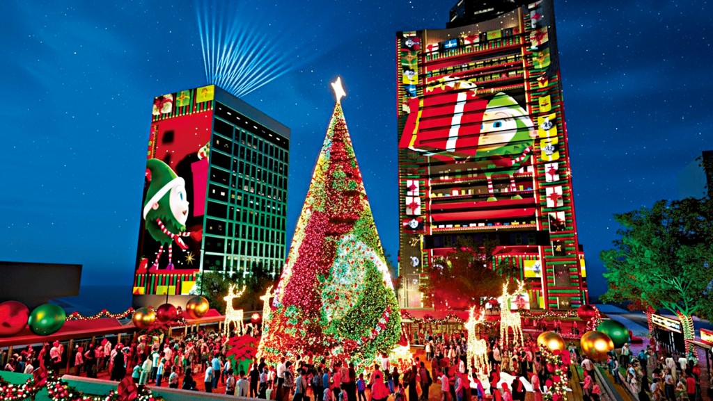 皇后像廣場花園將設20米高巨型聖誕樹。