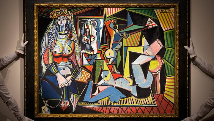 《阿爾及爾的女人》（「O」版）是畢加索最貴的作品。網上圖片