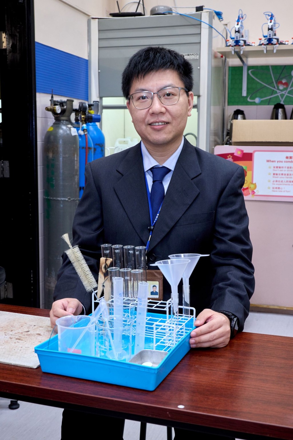 科學館二級助理館長(服務拓展)王力希望,透過「長者實驗班」豐富長者的生活,讓他們在輕鬆的環境下學習新知識。(由香港科學館提供) 科學館二級助理館長(服務拓展)王力希望,透過「長者實驗班」豐富長者的生活,讓他們在輕鬆的環境下學習新知識。(由香港科學館提供)