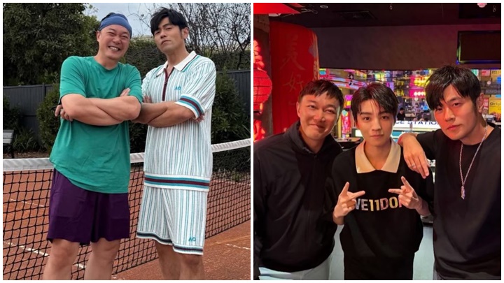 周杰倫陳奕迅澳洲對戰切磋球技  王俊凱加入聊音樂網民盼合體開騷