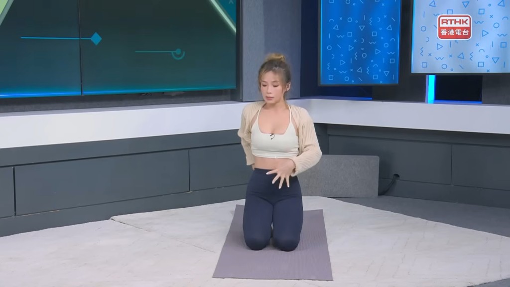 郭雅琪於《港台體壇123》因穿低胸瑜伽裝而引起熱議。
