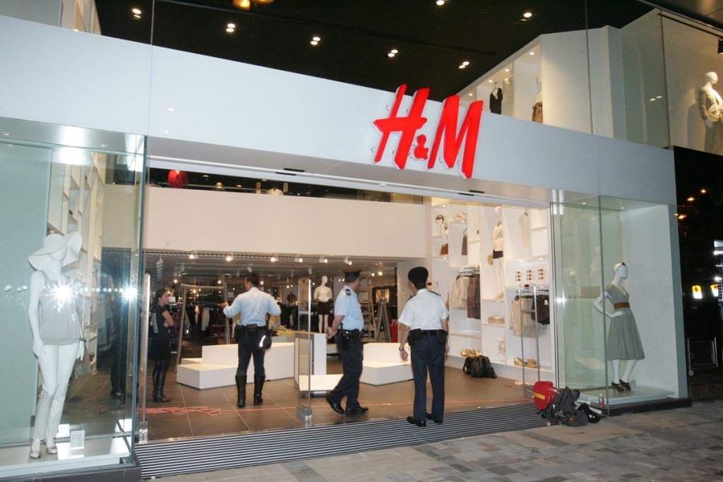 瑞典時裝公司H&M抵制新疆棉花，當時曾一度引起軒然大波。 資料圖片 