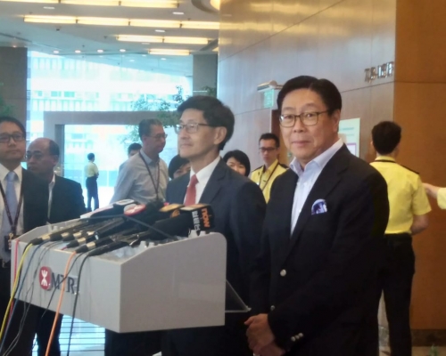 馬時亨表示，承認通報機制有改善空間。