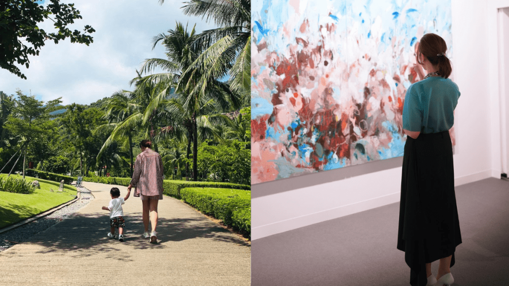 37歲TVB花旦舉家返加國慶祝聖誕  孖老公野外放閃  一度轉行早前宣布續約重返視界