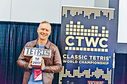 已拿下多次冠軍的Jonas，今次來港與日本選手Koryan進行示範賽。