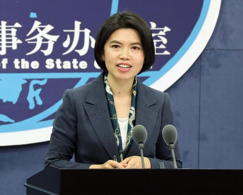 國台辦發言人朱鳳蓮。