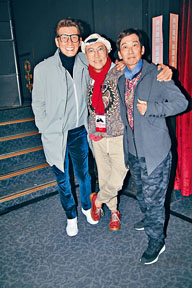 袁文傑（左）、張達明（右）齊撐張之珏音樂會。