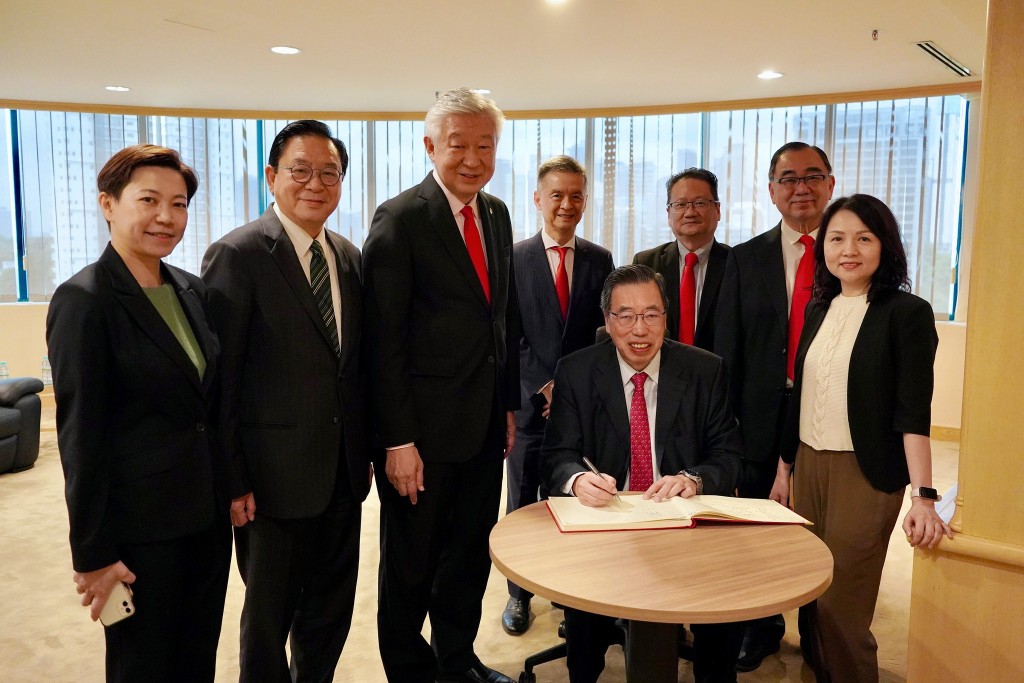 梁君彦指，期望籍这次交流，马来西亚商界能够支持香港加入RCEP，进一步增强香港与亚太地区的经贸合作关系。梁君彦FB图片