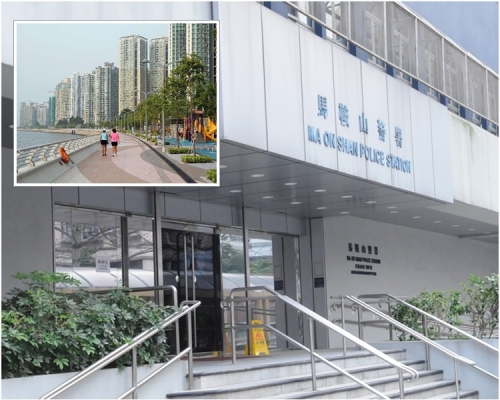 小圖為馬鞍山海濱長廊。政府圖片