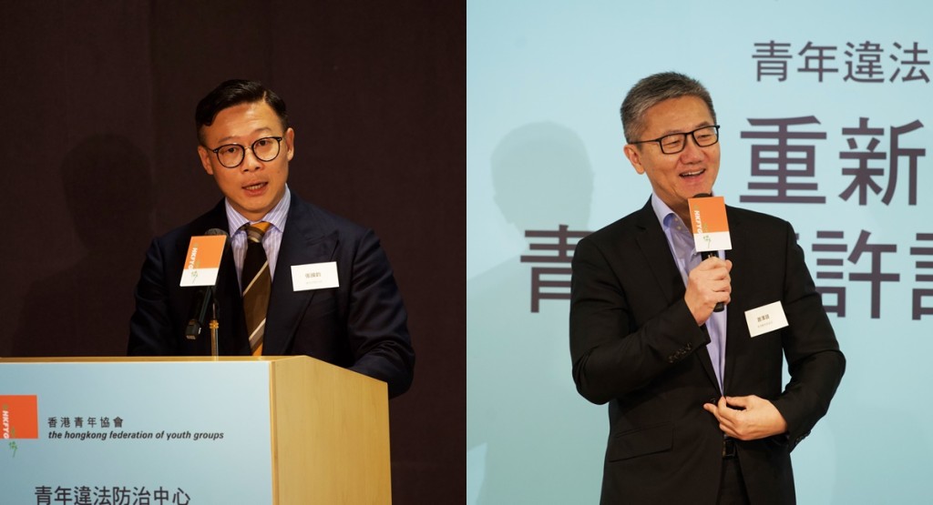 張國鈞、蕭澤頤均希望社會予青年機會改過自新。