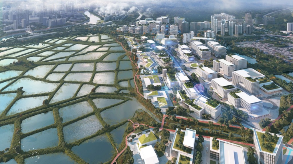 面對地緣政治變化,要加速北部都會區的發展,加強與深圳的科技合作。 面對地緣政治變化,要加速北部都會區的發展,加強與深圳的科技合作。
