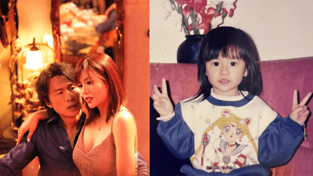 楊偲泳晒童年照證「純天然」 拍《夜王》晒惹火身材人氣急升  戀張振朗7年屢傳婚訊