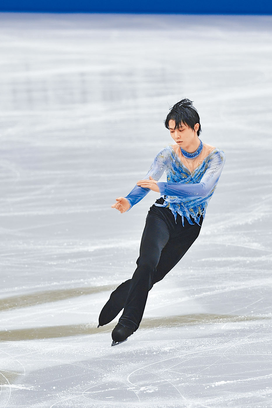羽生結弦周三未有現身在日本花樣滑冰隊抵京後首課練習,去向成疑。