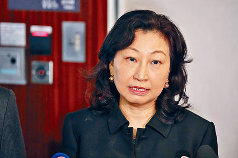 ■鄭若驊向市民作出真誠的致歉。
