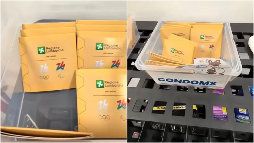 2026冬季奧運會選手村傳出「保險套危機」。 IG@fontanaufficiale
