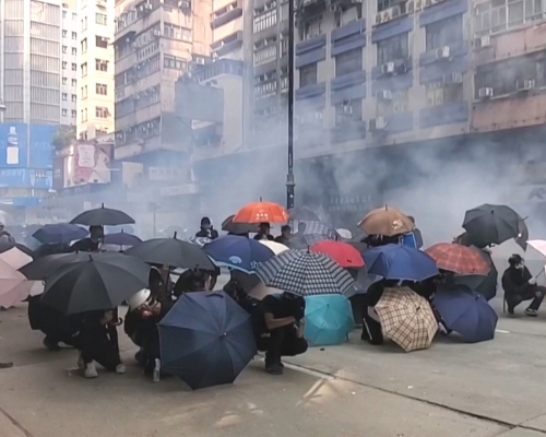 警方與示威者爆發多輪衝突。資料圖片