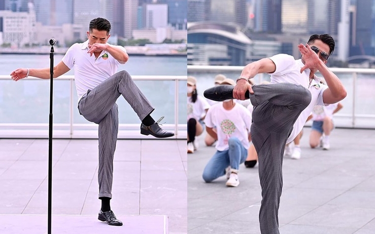 郭富城表示十分感恩得到大家的支持。