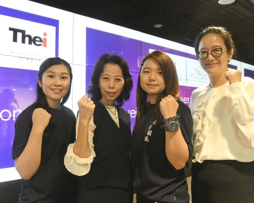 公共關係專業人員協會進行師友配對，透過25小時的影子工作機會，助學生了解公關的實際職能和工作情況。褚樂琪攝