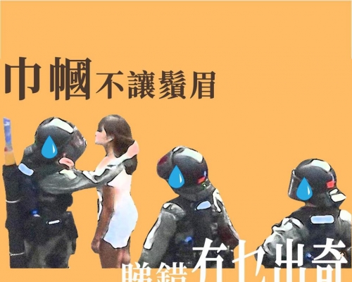 警方澄清由女警為女子搜身。警方圖片
