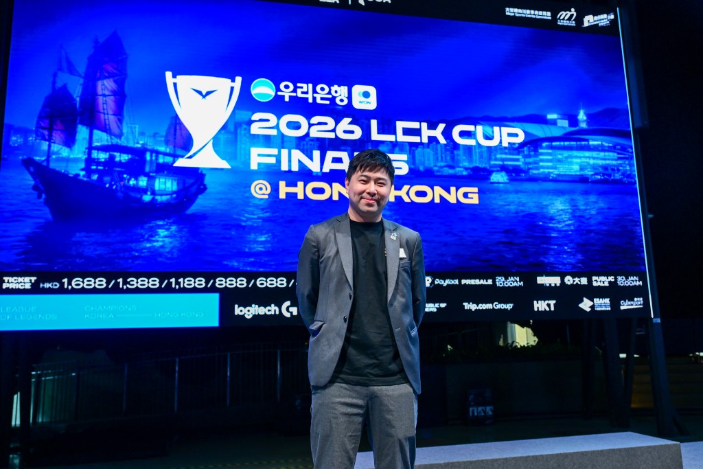 中國香港電競總會主席、兼CGA行政總裁的周啟康。攝影:魏國謙