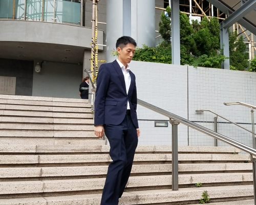專家證人姚勇毅工程師。 陳楚琨攝
