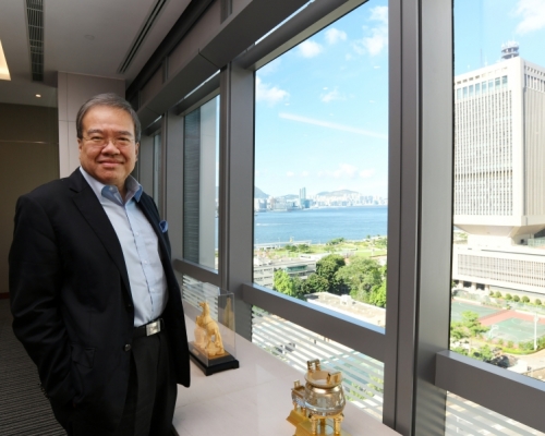 華昇診斷中心董事長胡定旭認為，大規模檢測是最有效切斷社區傳播鏈的方法。黃頌偉攝