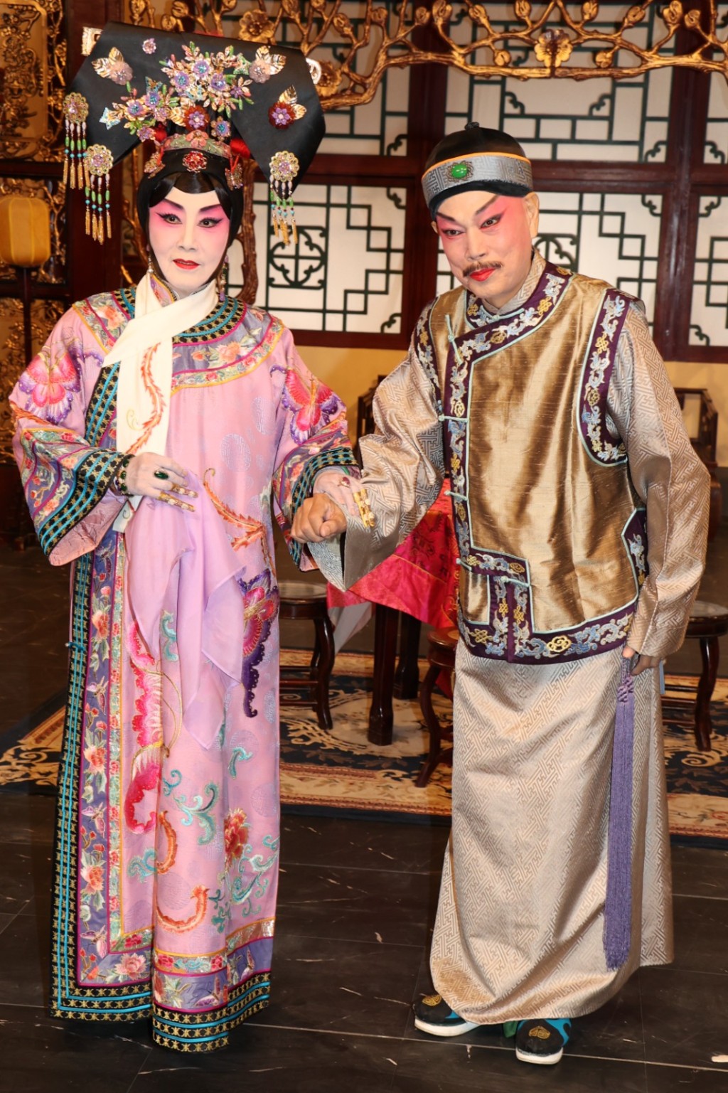 汪明荃早前開腔,支持羅家英競選今屆八和會館主席。 汪明荃早前開腔,支持羅家英競選今屆八和會館主席。