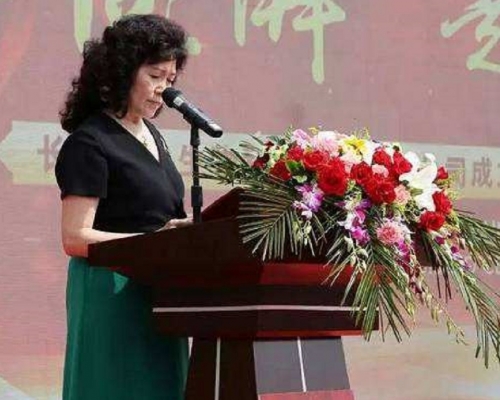 吉林長生生物女董事長高俊芳。網上圖片